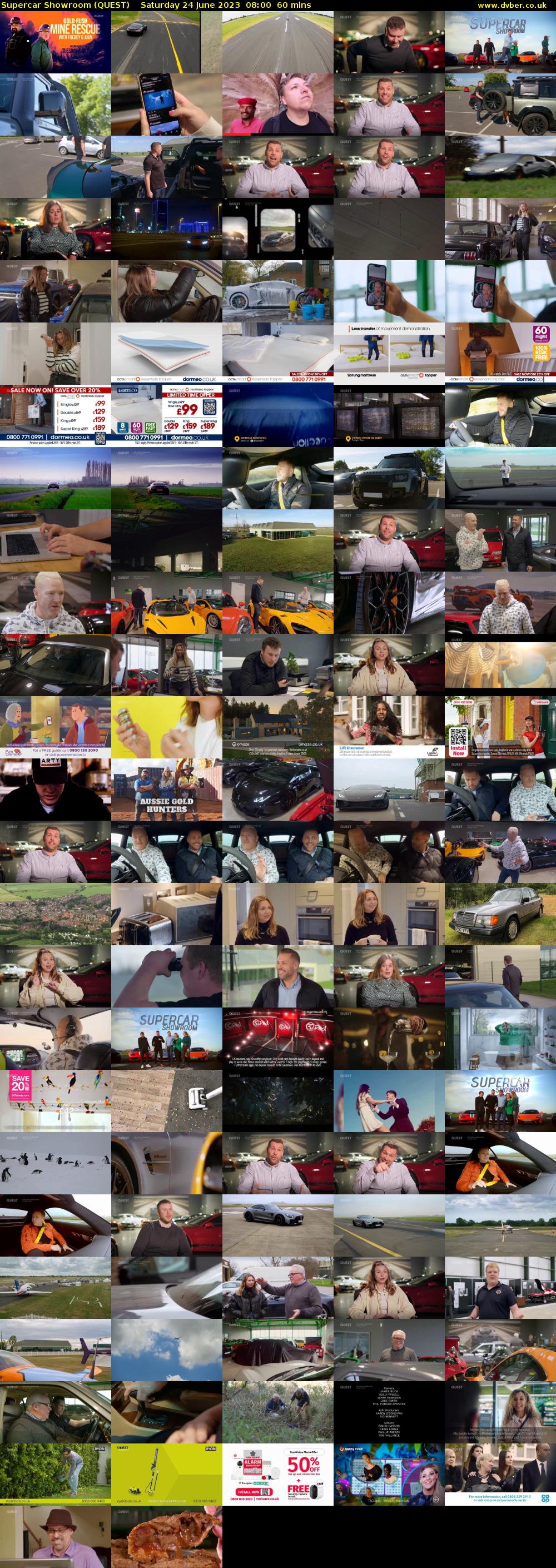 Supercar Showroom (QUEST) Saturday 24 June 2023 08:00 - 09:00