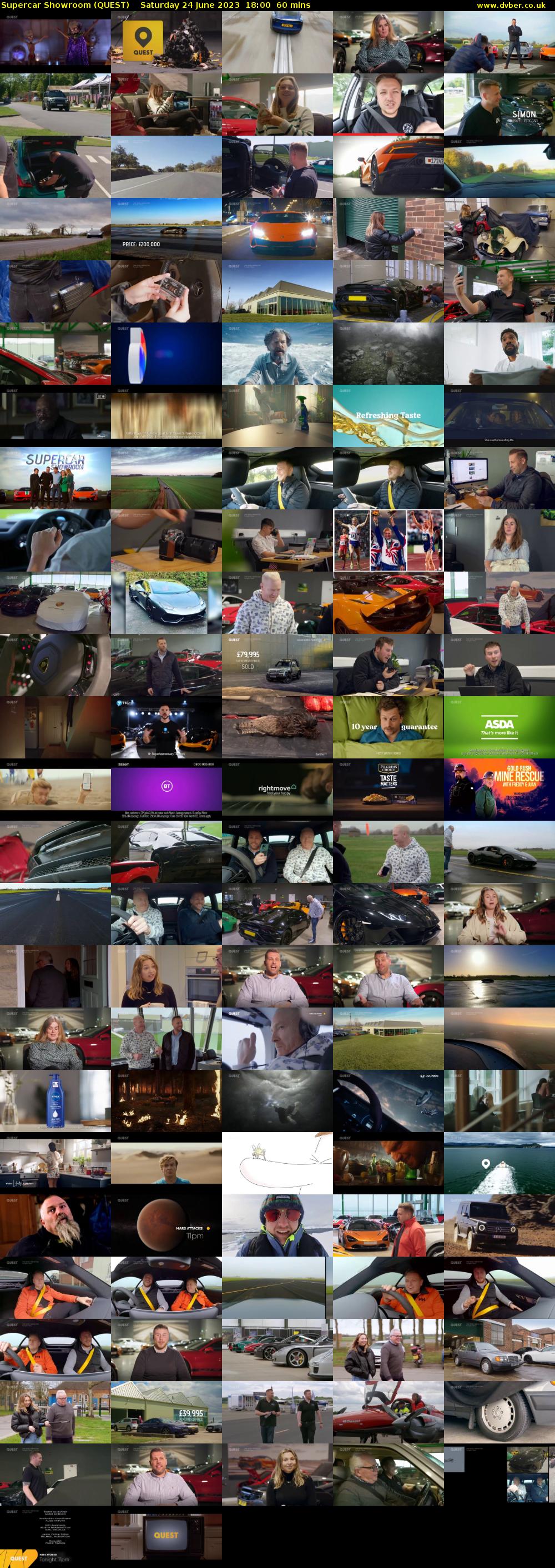 Supercar Showroom (QUEST) Saturday 24 June 2023 18:00 - 19:00