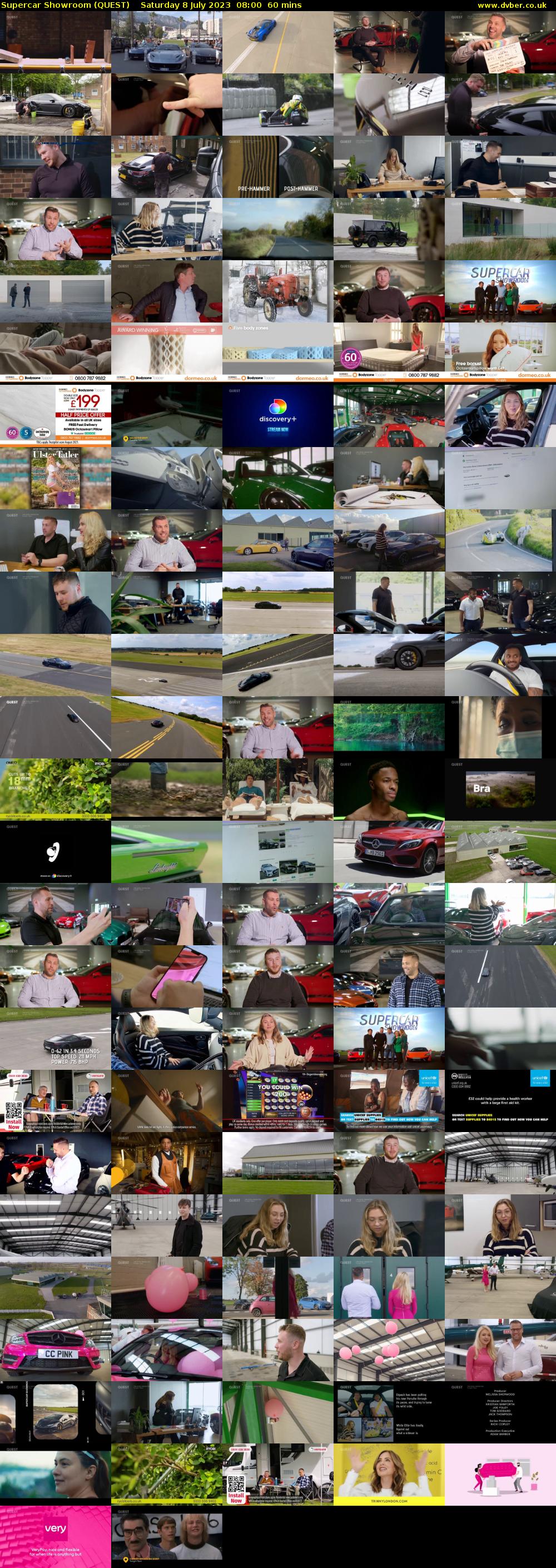 Supercar Showroom (QUEST) Saturday 8 July 2023 08:00 - 09:00