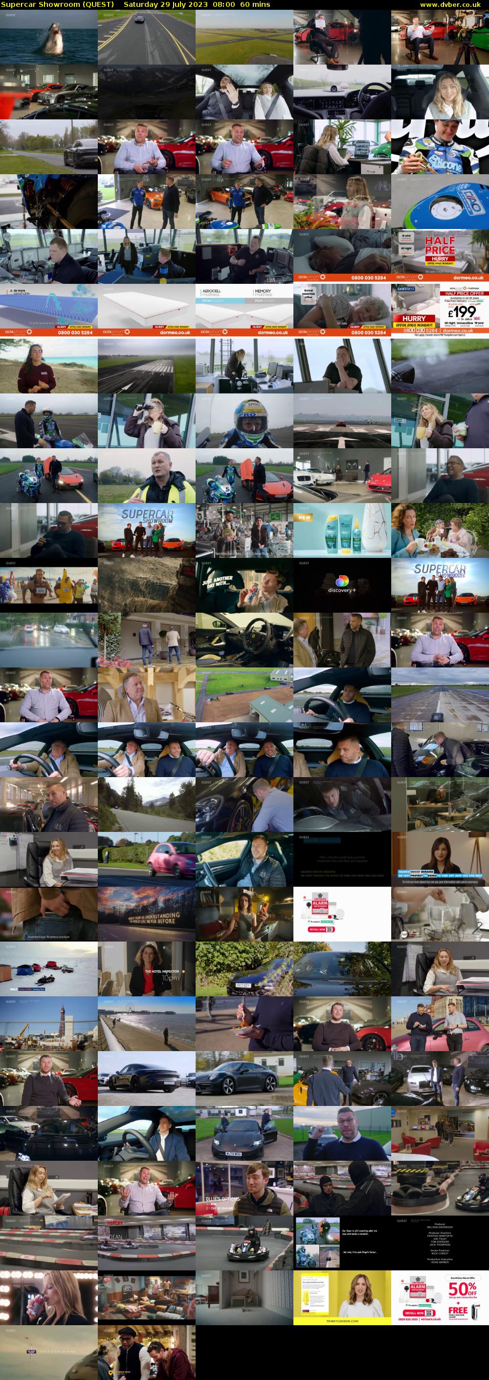 Supercar Showroom (QUEST) Saturday 29 July 2023 08:00 - 09:00