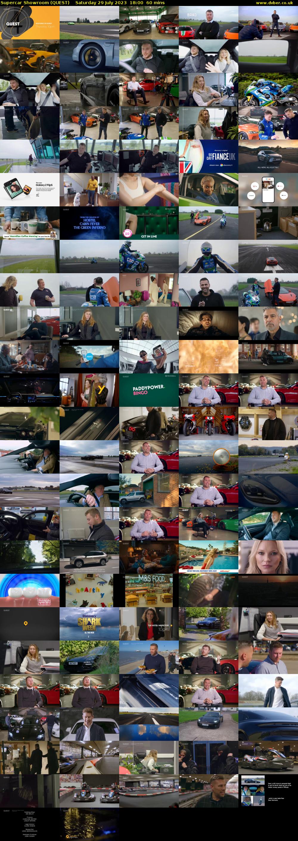 Supercar Showroom (QUEST) Saturday 29 July 2023 18:00 - 19:00