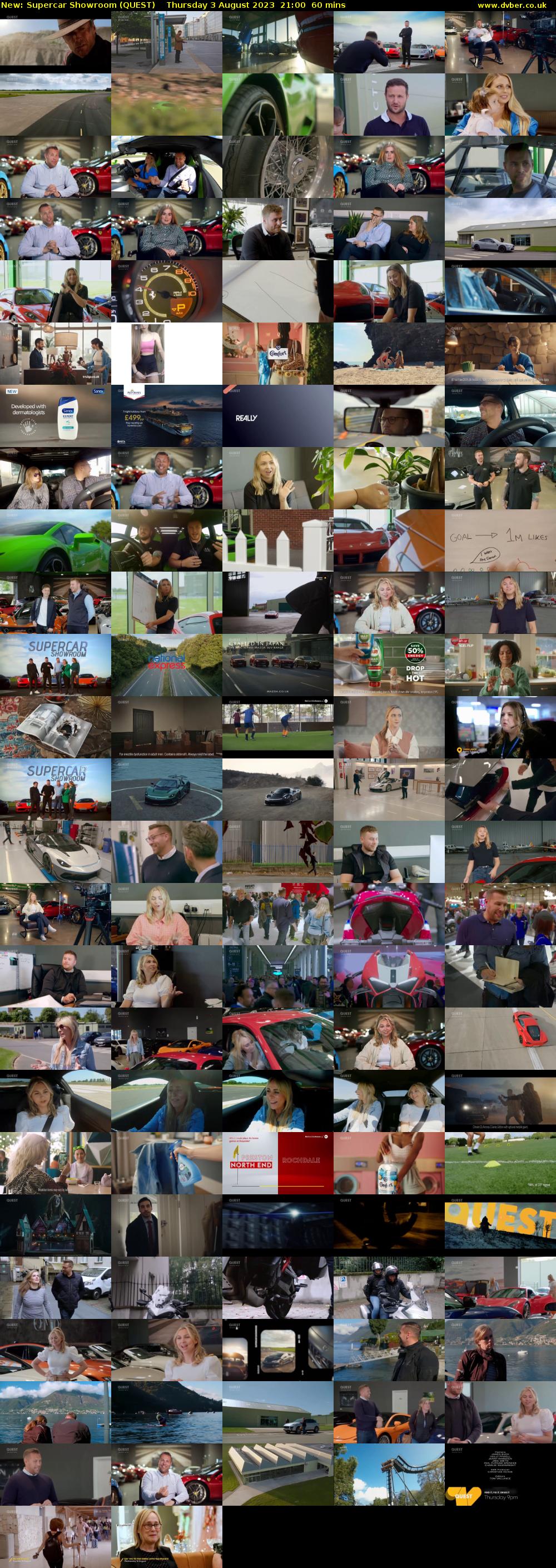 Supercar Showroom (QUEST) Thursday 3 August 2023 21:00 - 22:00