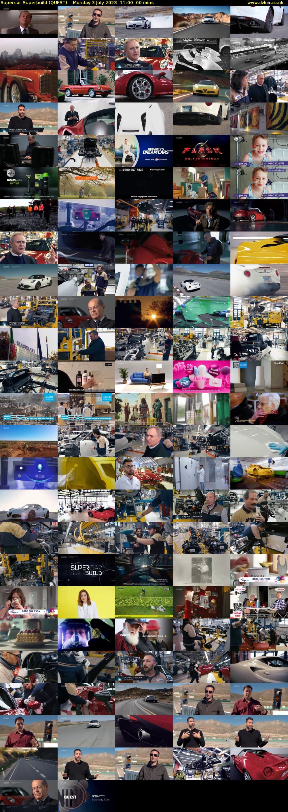 Supercar Superbuild (QUEST) Monday 3 July 2023 11:00 - 12:00