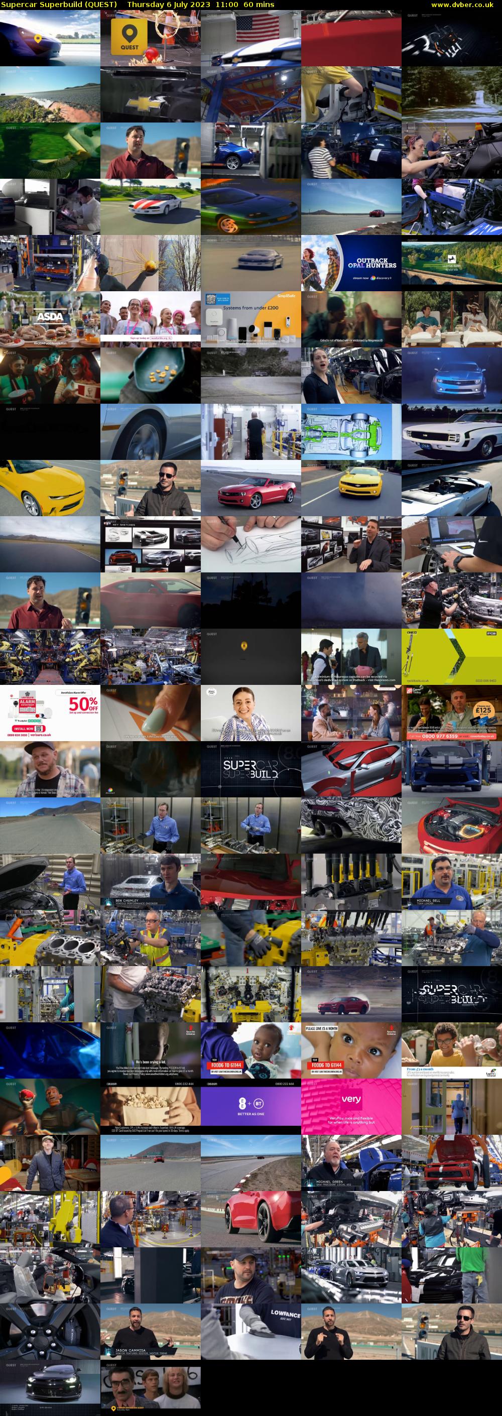 Supercar Superbuild (QUEST) Thursday 6 July 2023 11:00 - 12:00