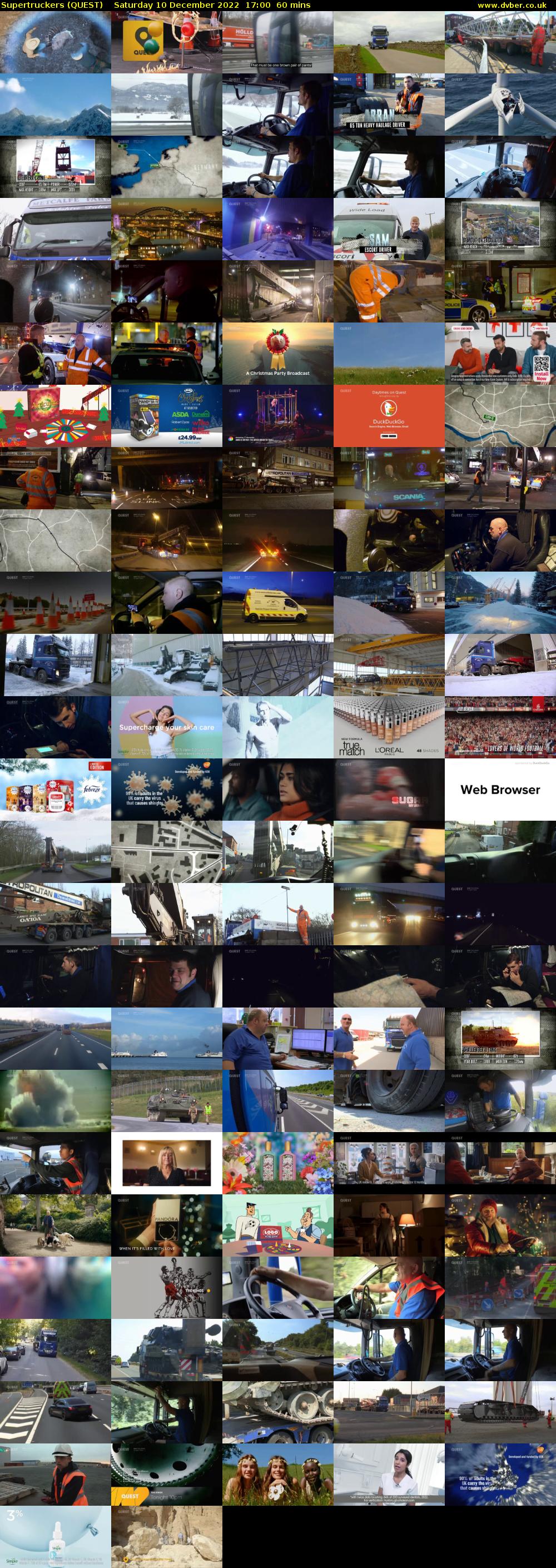 Supertruckers (QUEST) Saturday 10 December 2022 17:00 - 18:00