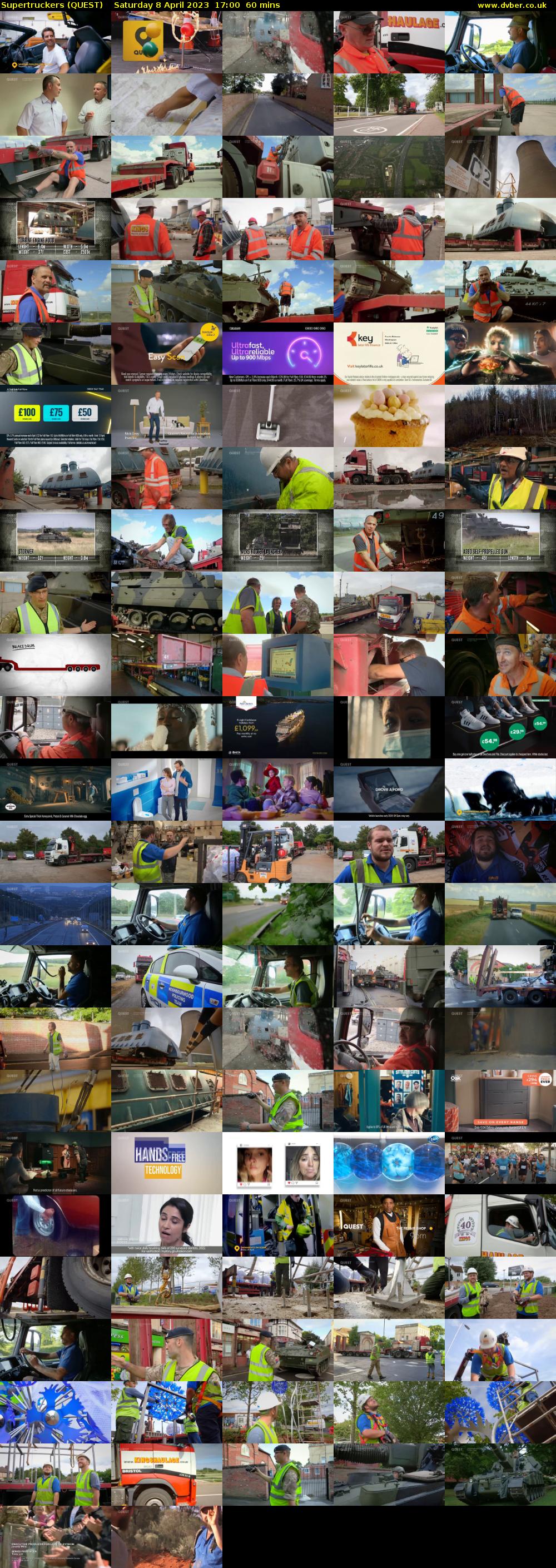 Supertruckers (QUEST) Saturday 8 April 2023 17:00 - 18:00