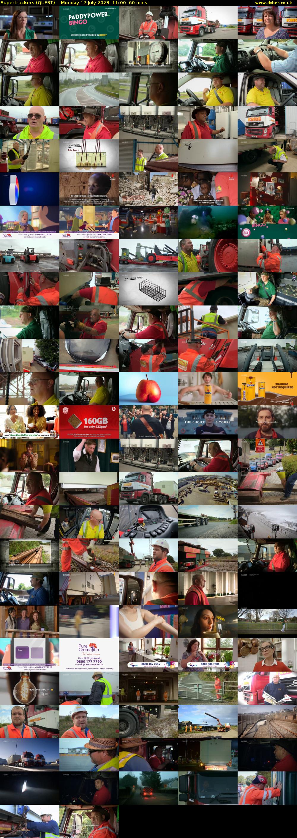 Supertruckers (QUEST) Monday 17 July 2023 11:00 - 12:00