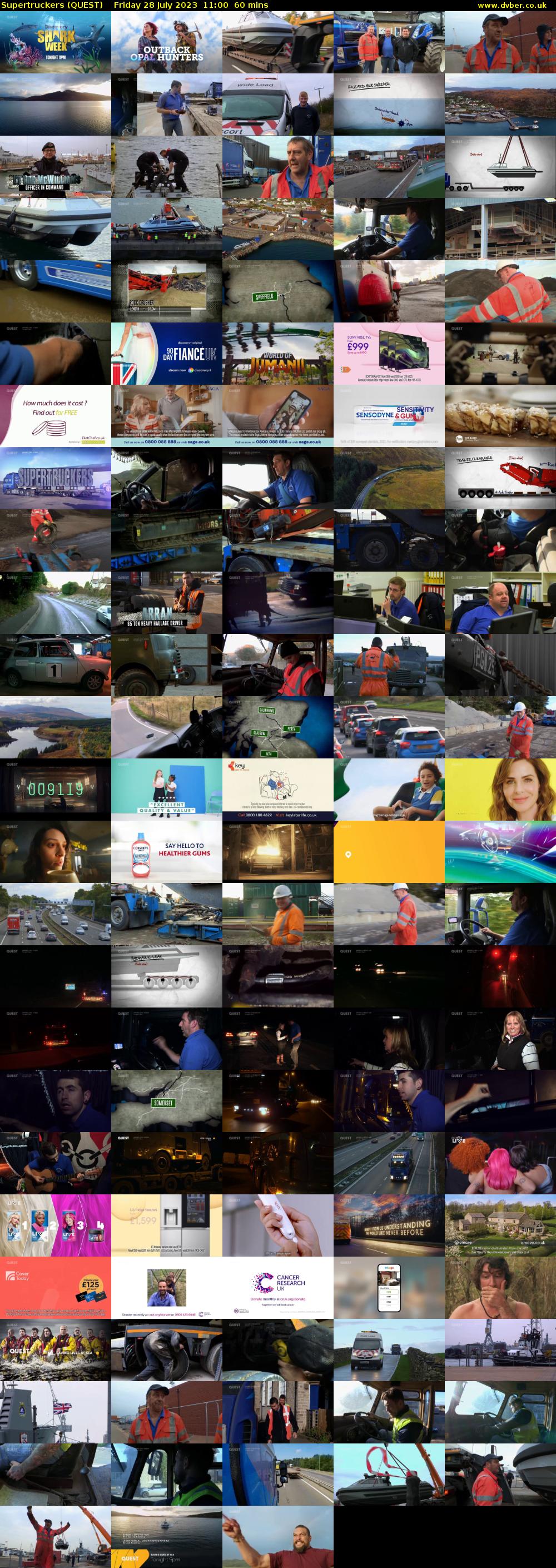 Supertruckers (QUEST) Friday 28 July 2023 11:00 - 12:00