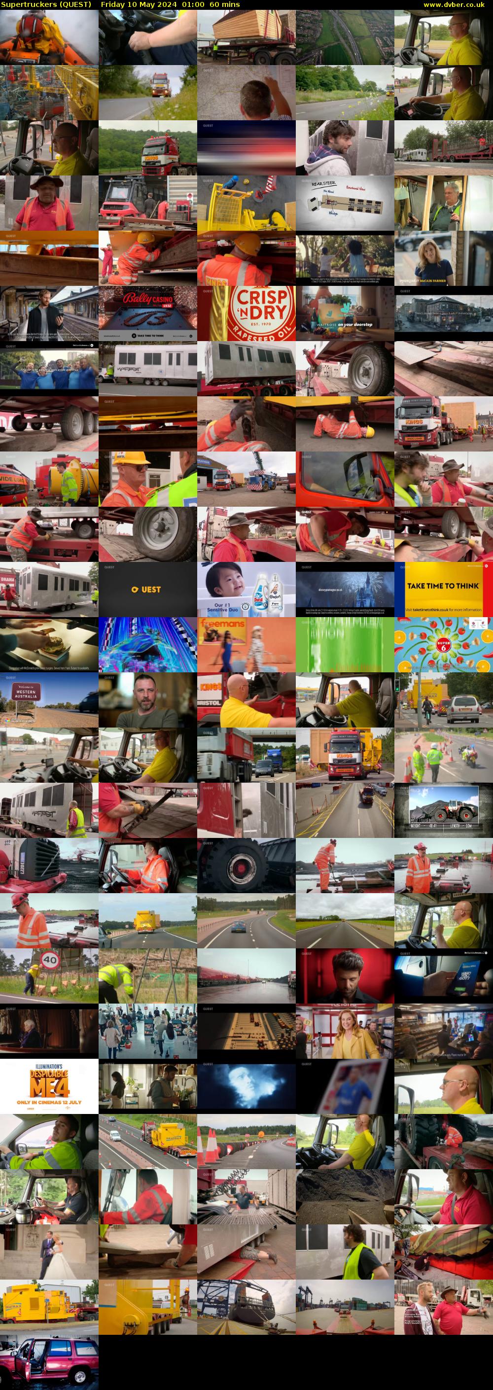 Supertruckers (QUEST) Friday 10 May 2024 01:00 - 02:00