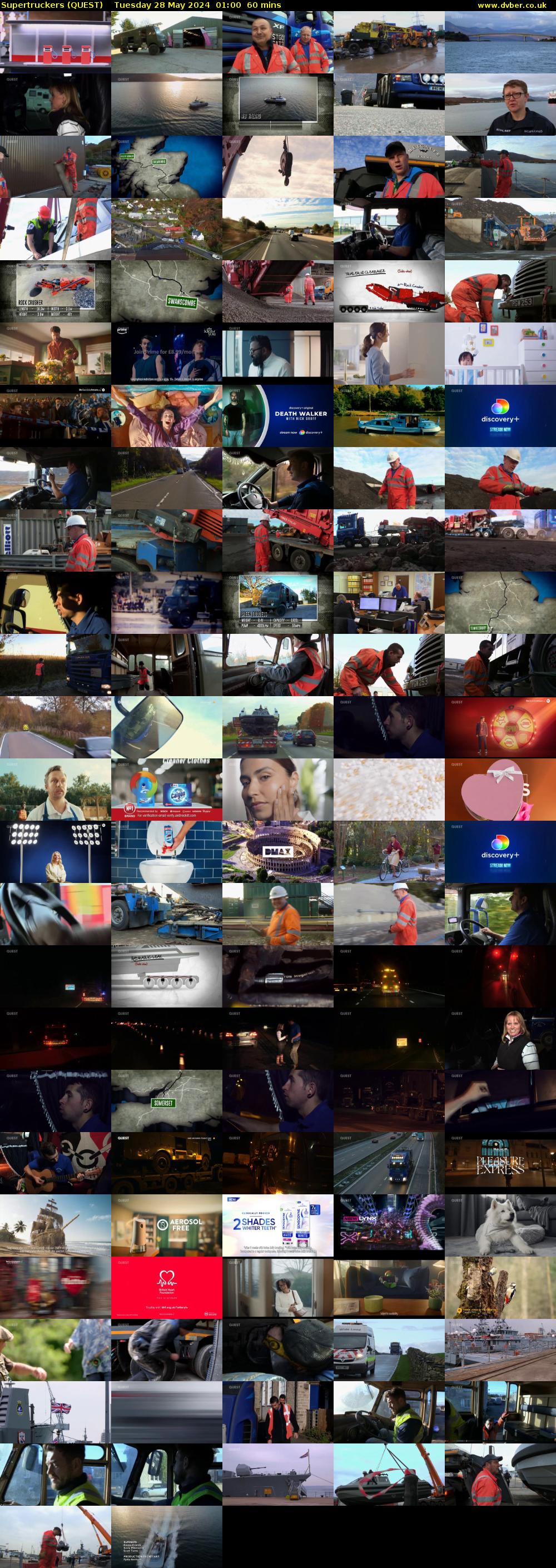 Supertruckers (QUEST) Tuesday 28 May 2024 01:00 - 02:00