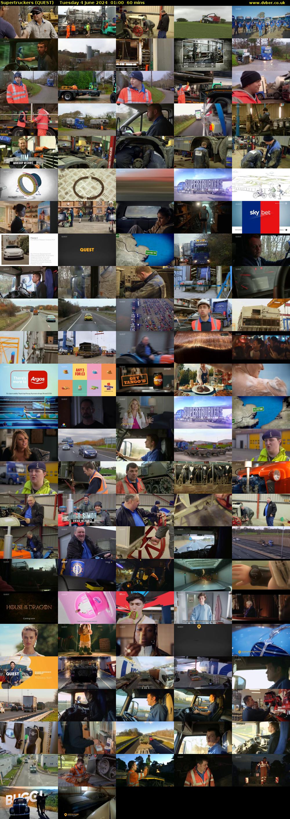 Supertruckers (QUEST) Tuesday 4 June 2024 01:00 - 02:00