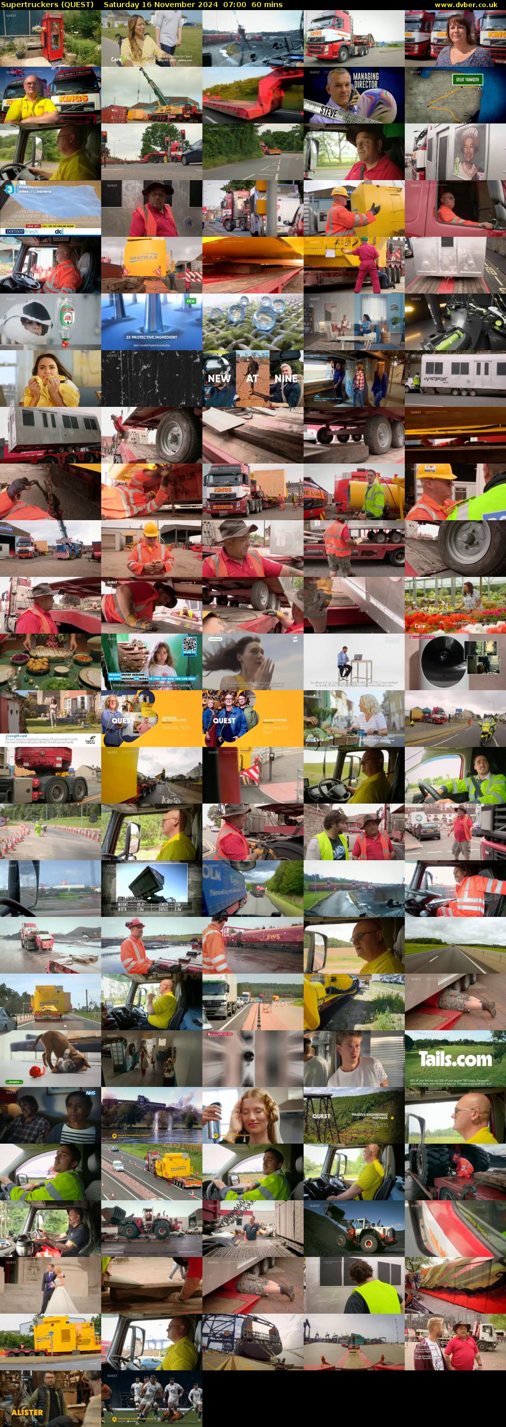 Supertruckers (QUEST) Saturday 16 November 2024 07:00 - 08:00