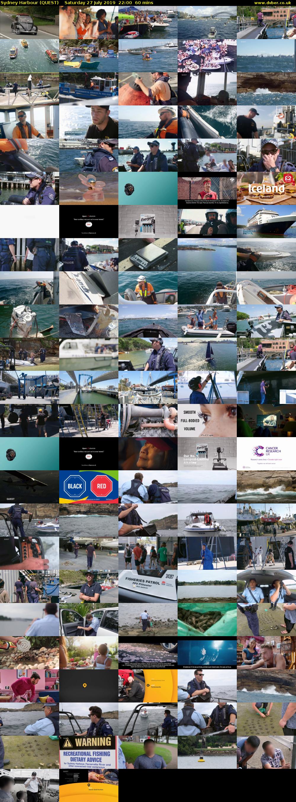Sydney Harbour (QUEST) Saturday 27 July 2019 22:00 - 23:00