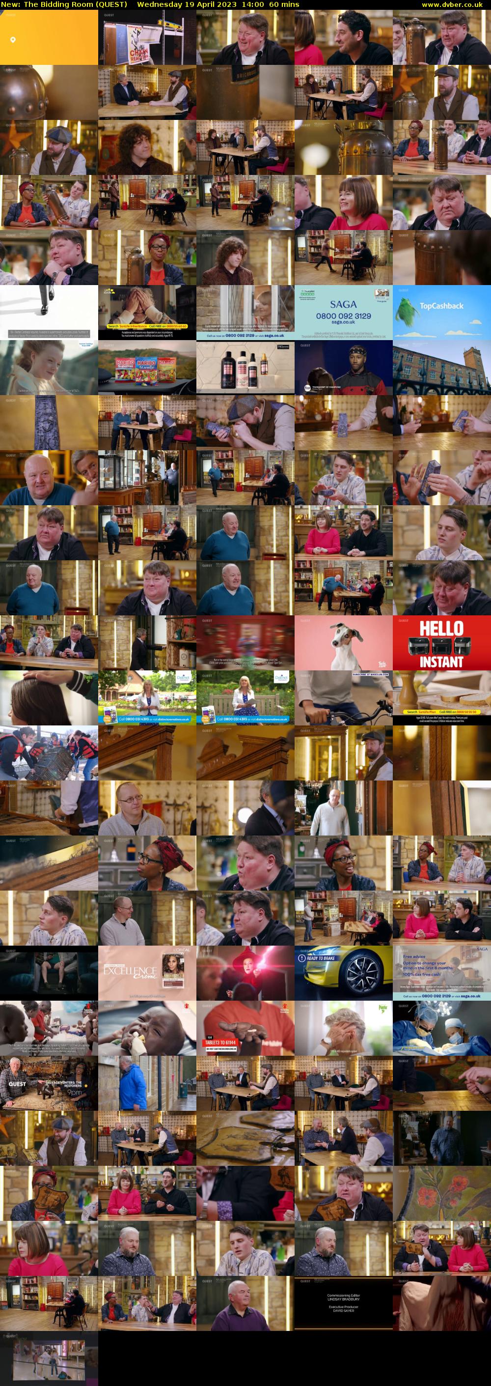 The Bidding Room (QUEST) Wednesday 19 April 2023 14:00 - 15:00