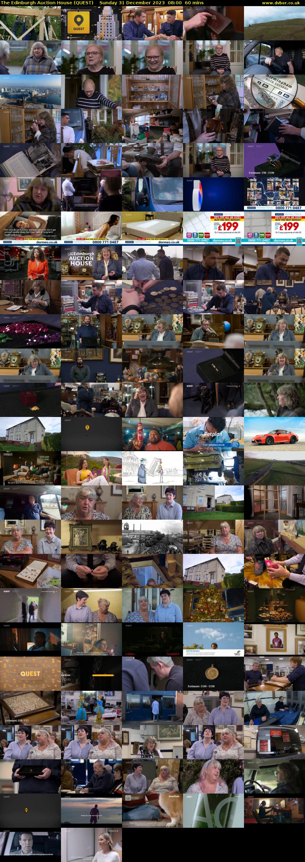 The Edinburgh Auction House (QUEST) Sunday 31 December 2023 08:00 - 09:00
