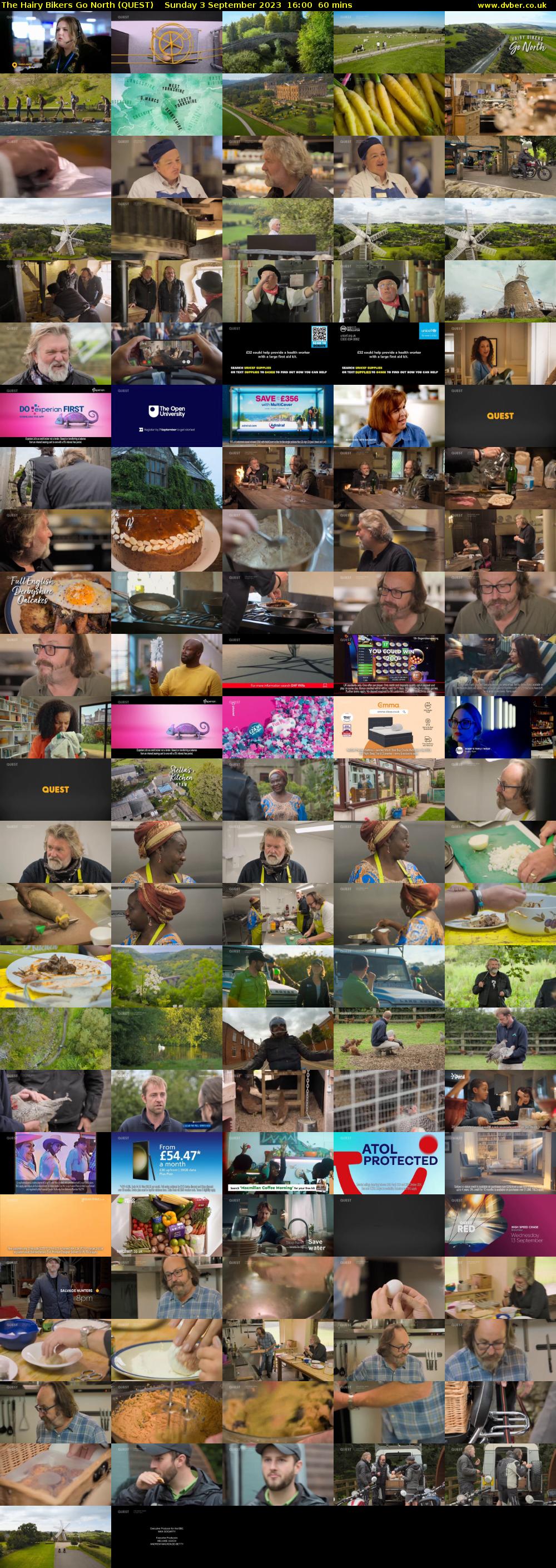 The Hairy Bikers Go North (QUEST) Sunday 3 September 2023 16:00 - 17:00