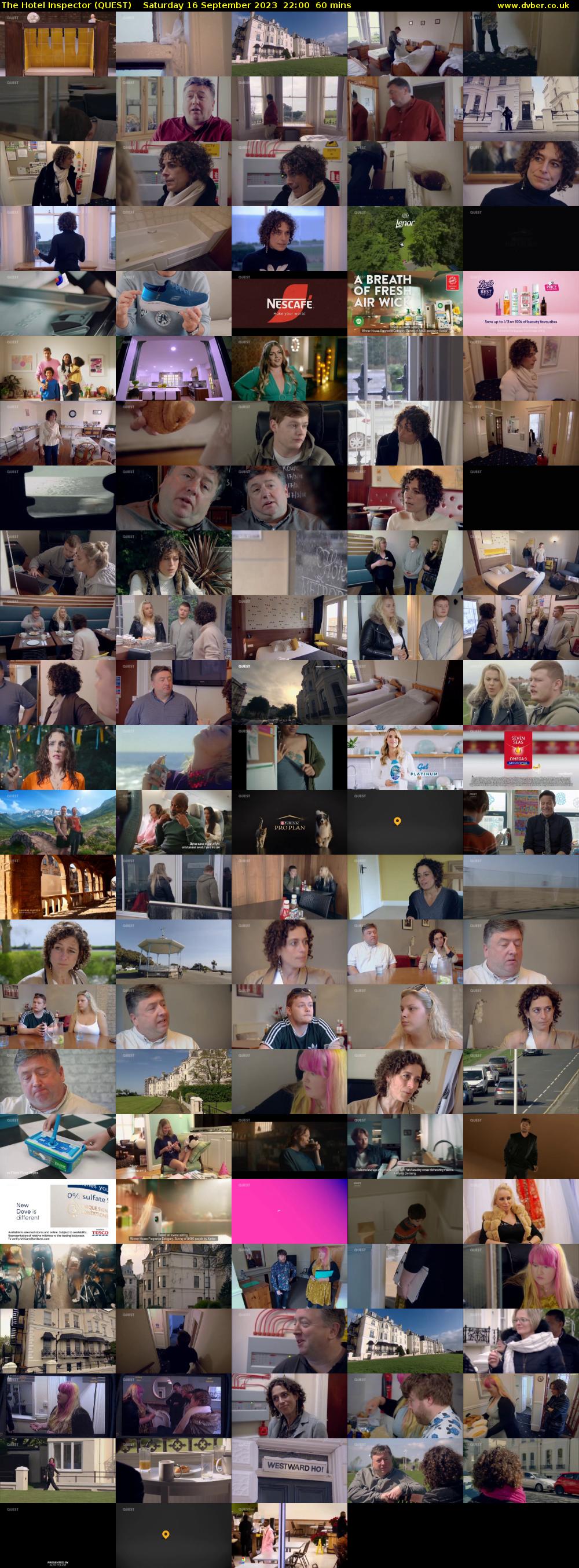 The Hotel Inspector (QUEST) Saturday 16 September 2023 22:00 - 23:00