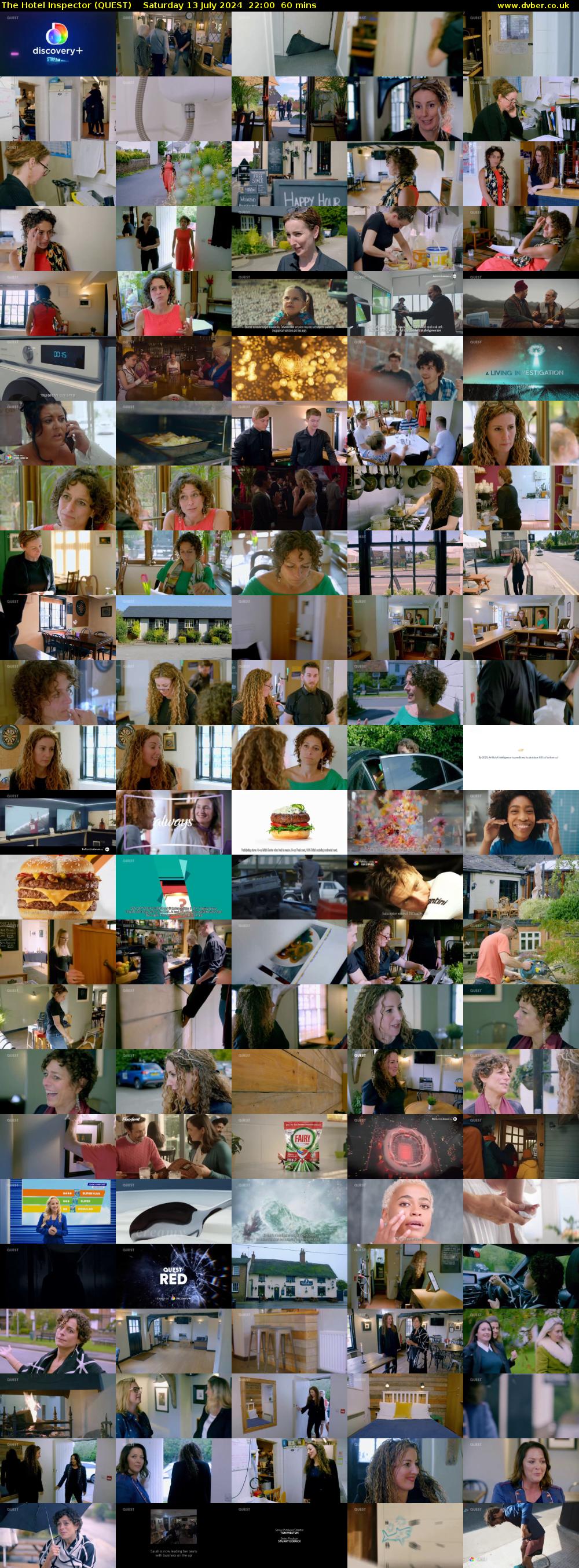 The Hotel Inspector (QUEST) Saturday 13 July 2024 22:00 - 23:00