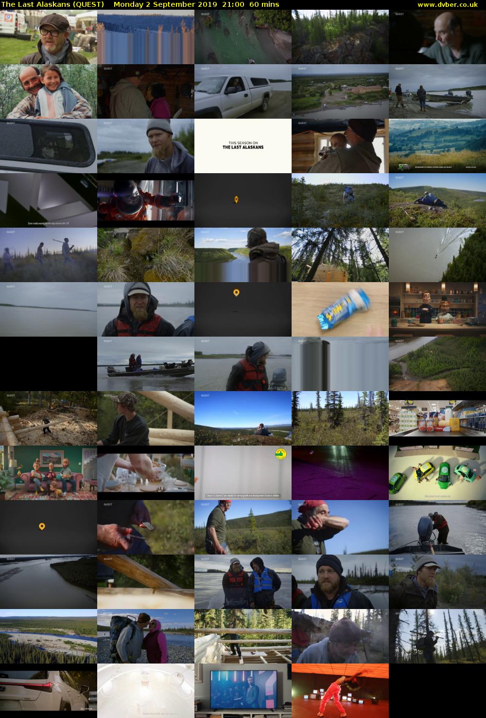 The Last Alaskans (QUEST) Monday 2 September 2019 21:00 - 22:00