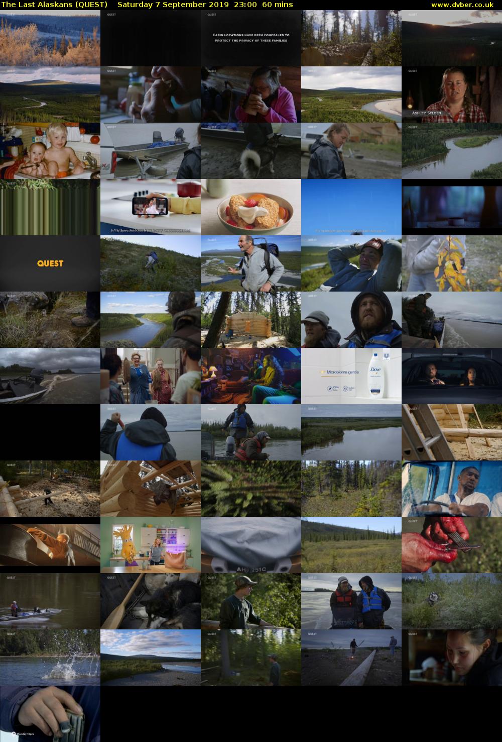 The Last Alaskans (QUEST) Saturday 7 September 2019 23:00 - 00:00