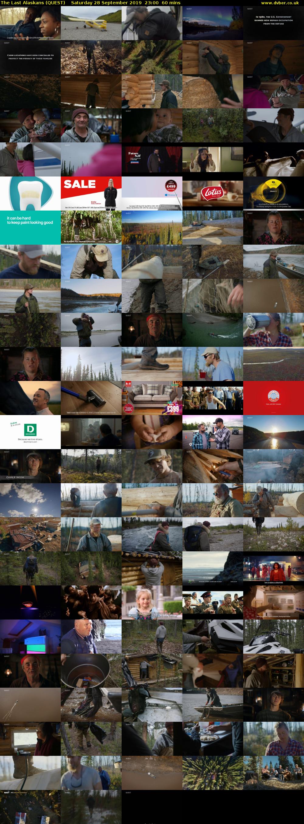 The Last Alaskans (QUEST) Saturday 28 September 2019 23:00 - 00:00