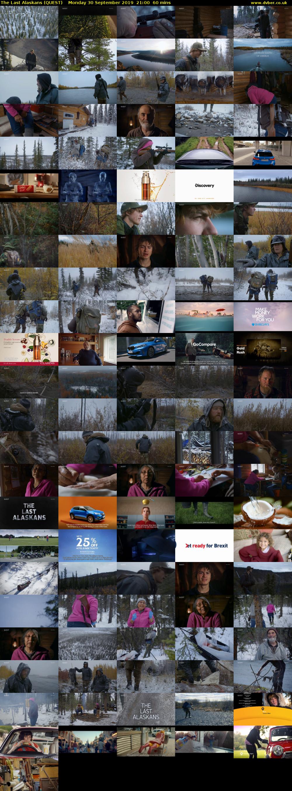The Last Alaskans (QUEST) Monday 30 September 2019 21:00 - 22:00