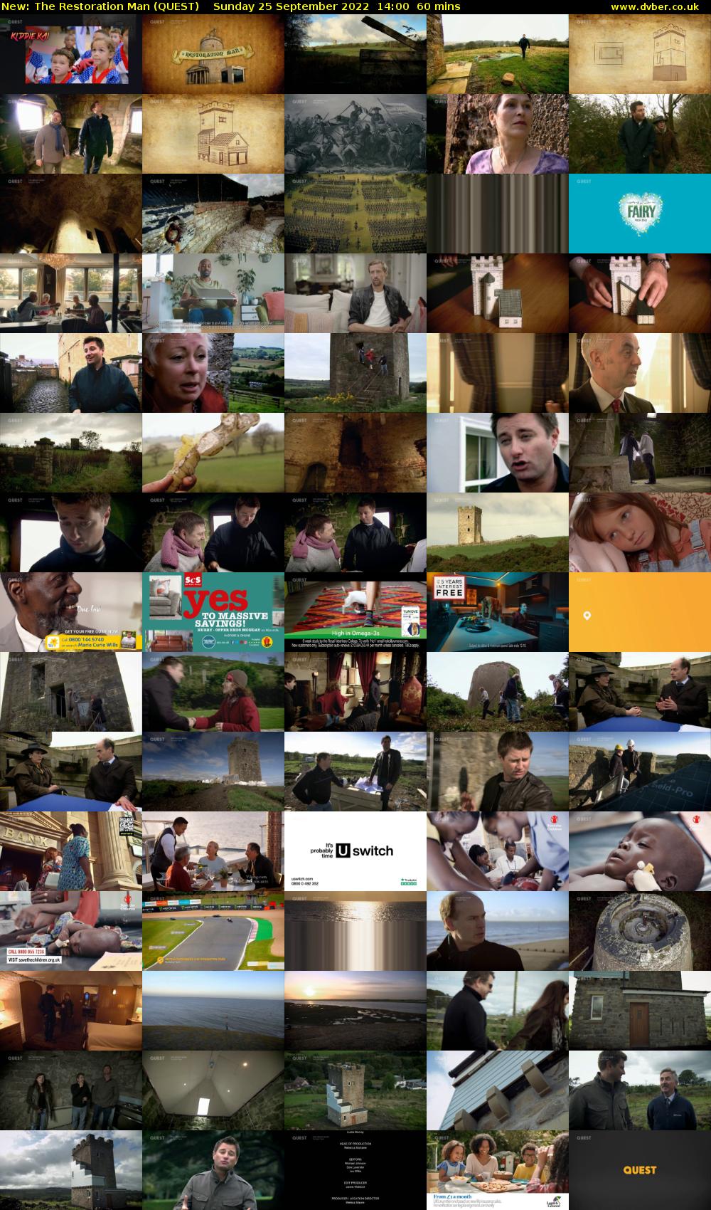 The Restoration Man (QUEST) Sunday 25 September 2022 14:00 - 15:00