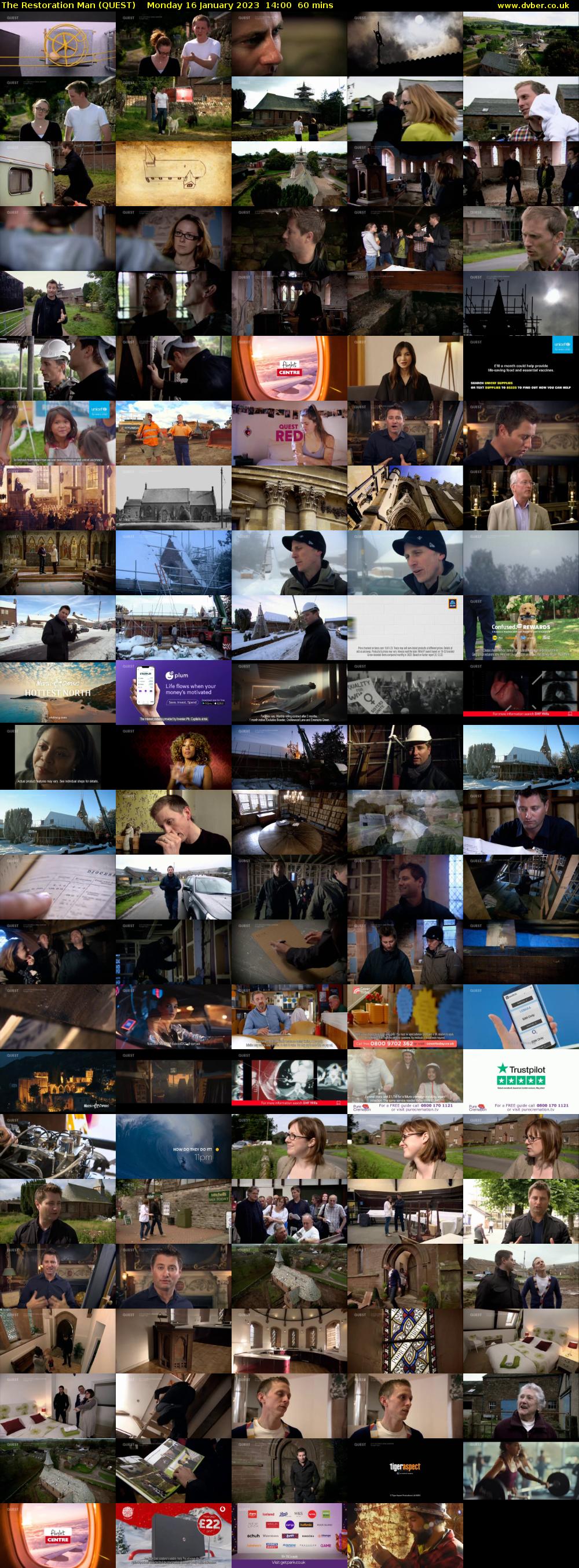 The Restoration Man (QUEST) Monday 16 January 2023 14:00 - 15:00