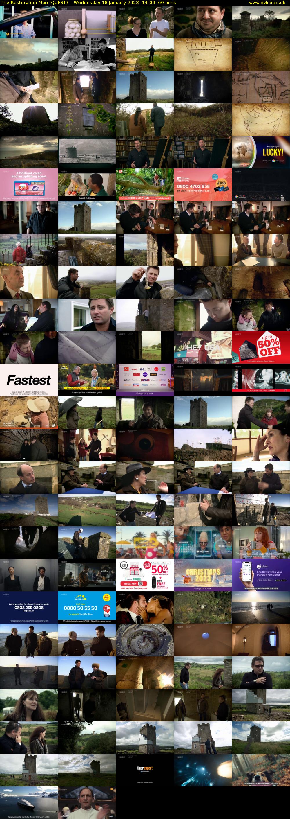 The Restoration Man (QUEST) Wednesday 18 January 2023 14:00 - 15:00
