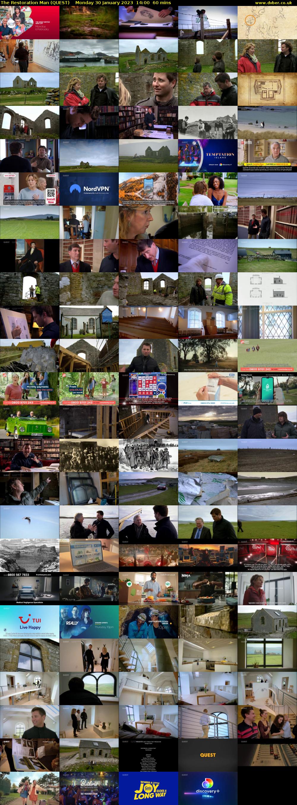 The Restoration Man (QUEST) Monday 30 January 2023 14:00 - 15:00