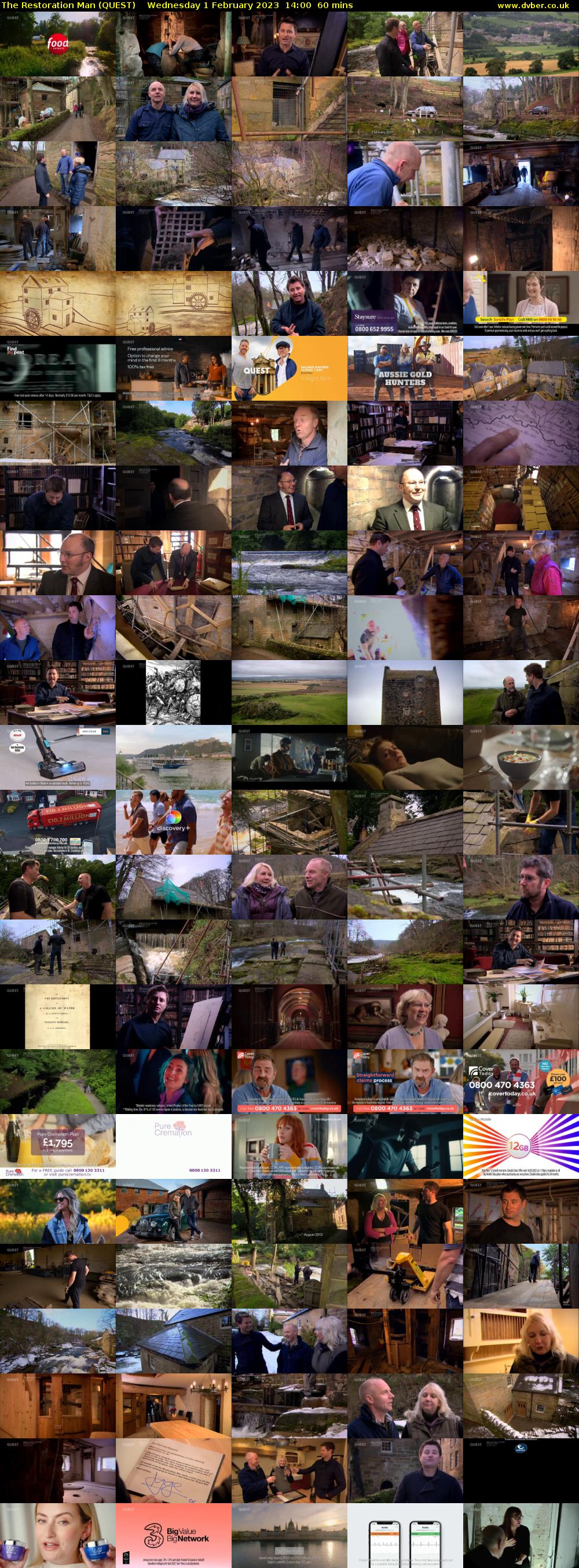 The Restoration Man (QUEST) Wednesday 1 February 2023 14:00 - 15:00