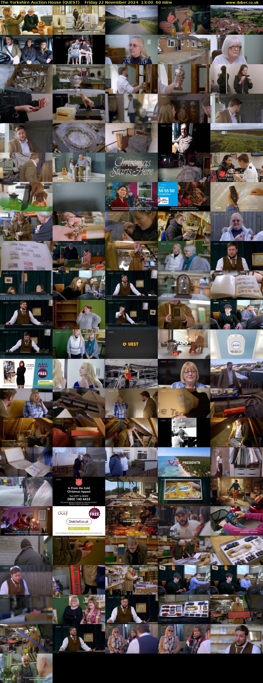The Yorkshire Auction House (QUEST) Friday 22 November 2024 13:00 - 14:00