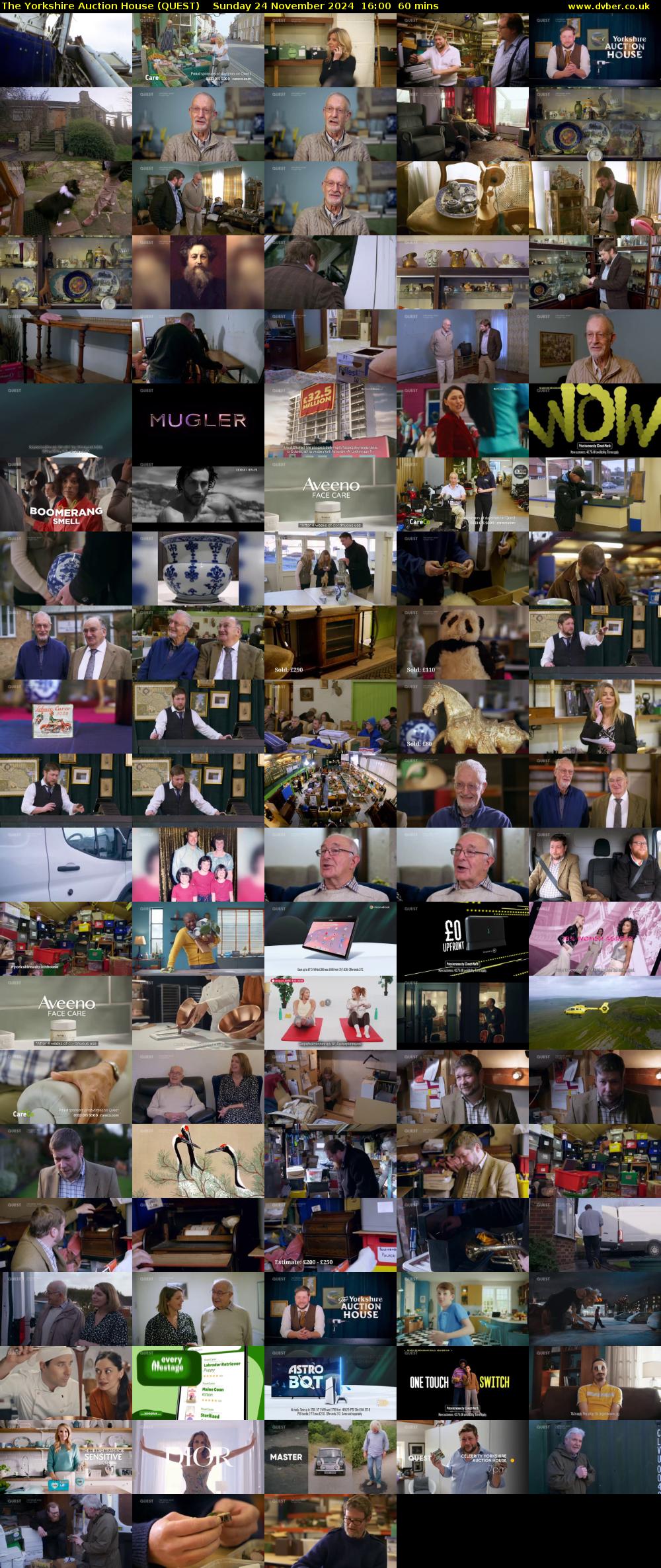 The Yorkshire Auction House (QUEST) Sunday 24 November 2024 16:00 - 17:00