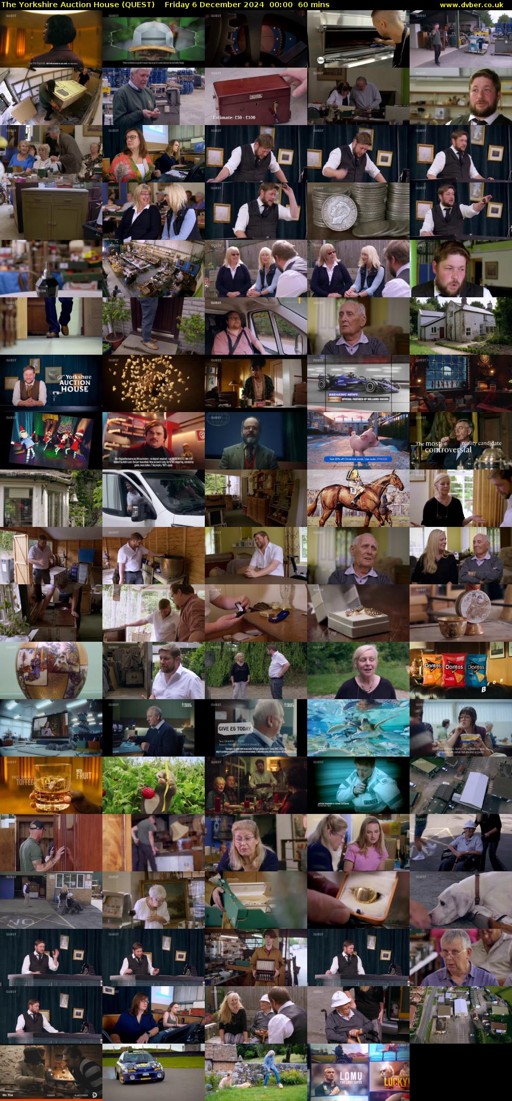 The Yorkshire Auction House (QUEST) Friday 6 December 2024 00:00 - 01:00
