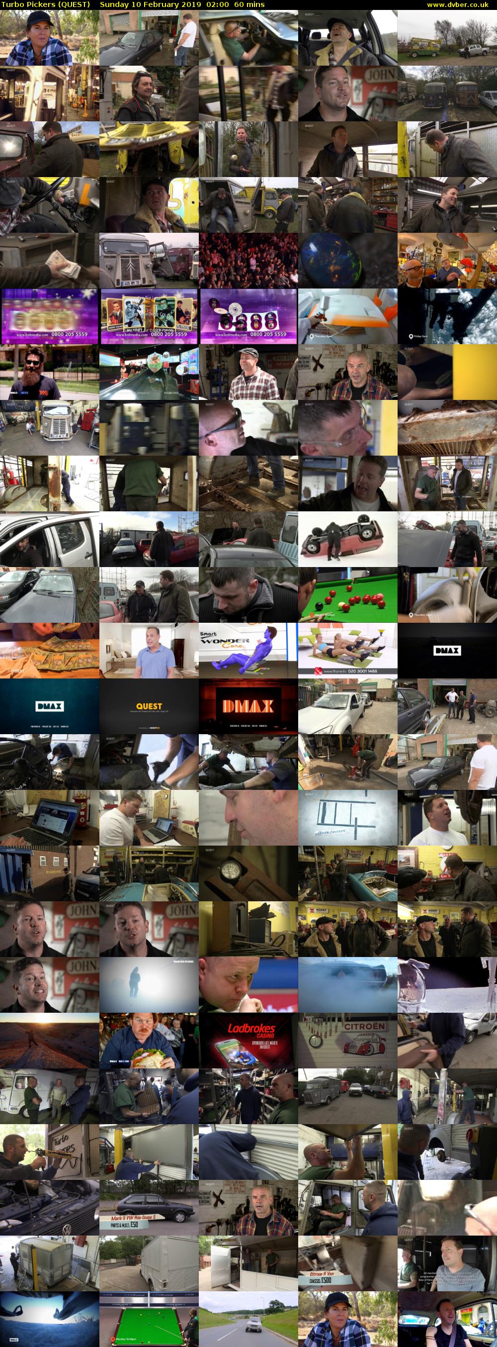 Turbo Pickers (QUEST) Sunday 10 February 2019 02:00 - 03:00