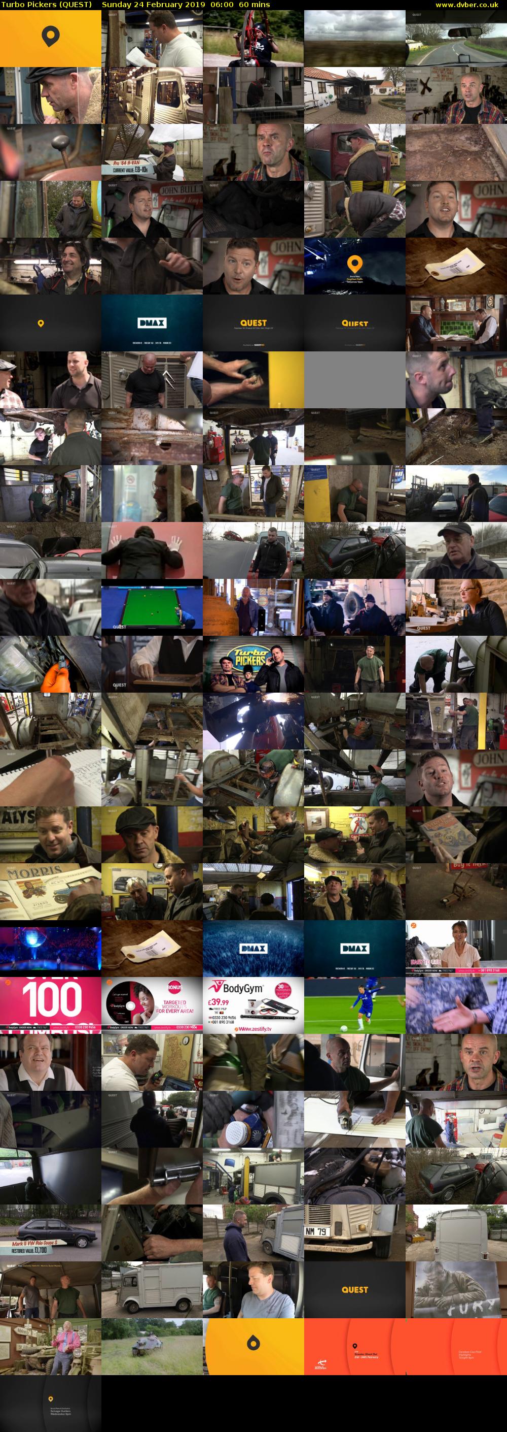 Turbo Pickers (QUEST) Sunday 24 February 2019 06:00 - 07:00