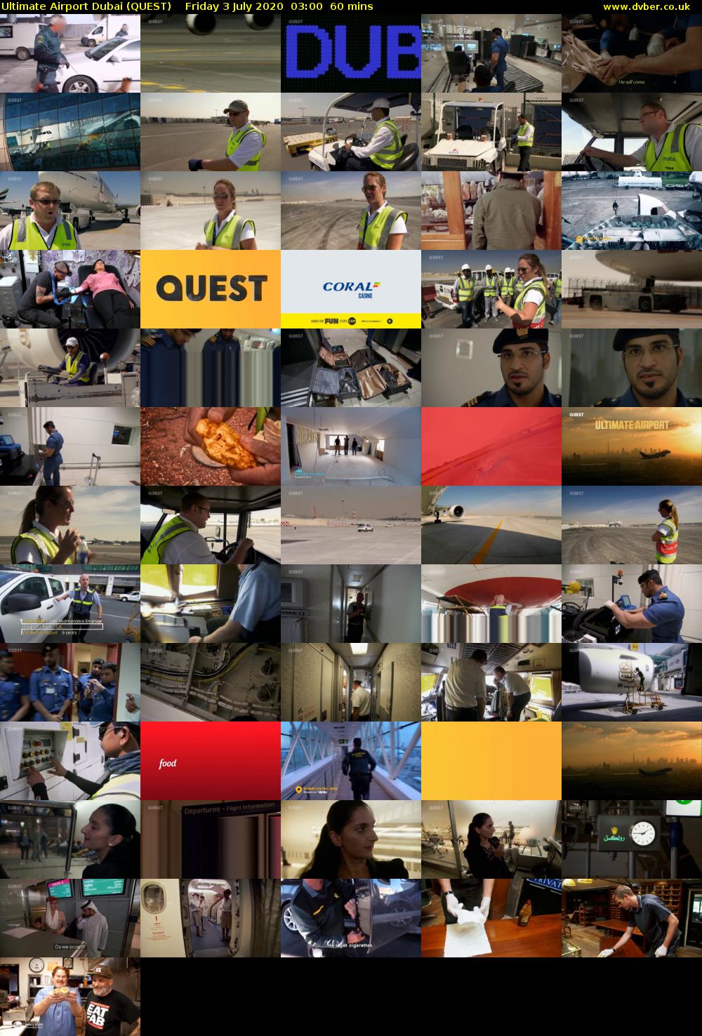 Ultimate Airport Dubai (QUEST) Friday 3 July 2020 03:00 - 04:00
