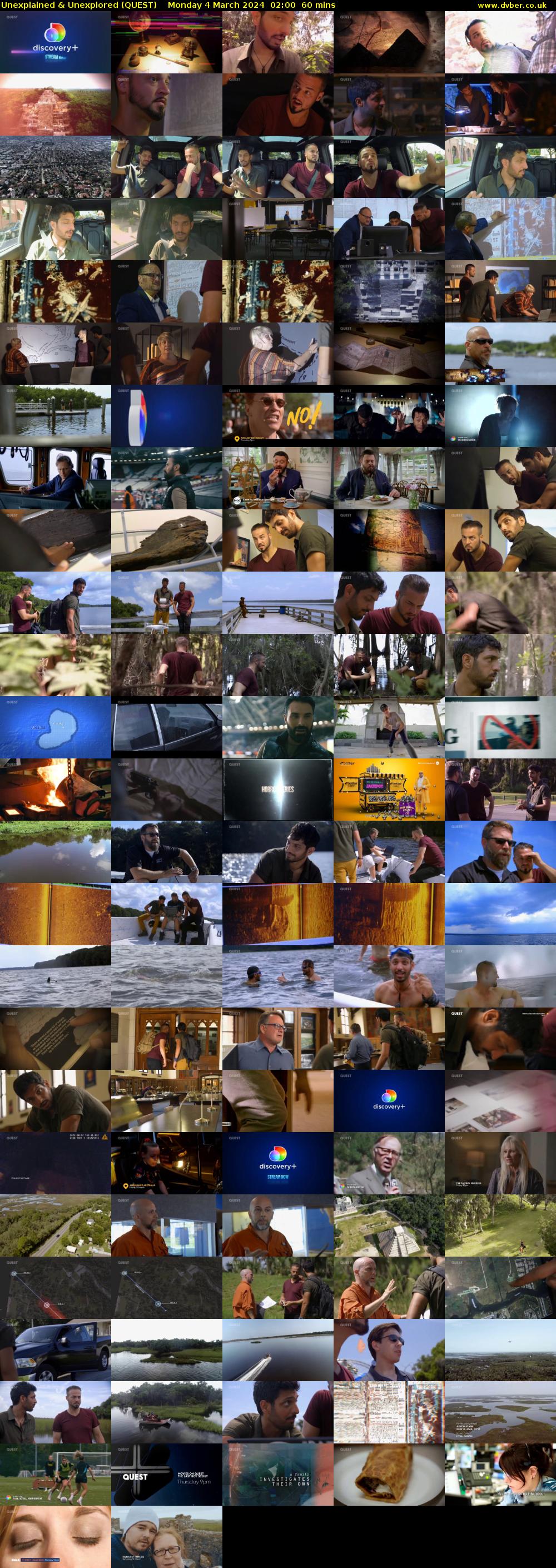 Unexplained & Unexplored (QUEST) Monday 4 March 2024 02:00 - 03:00