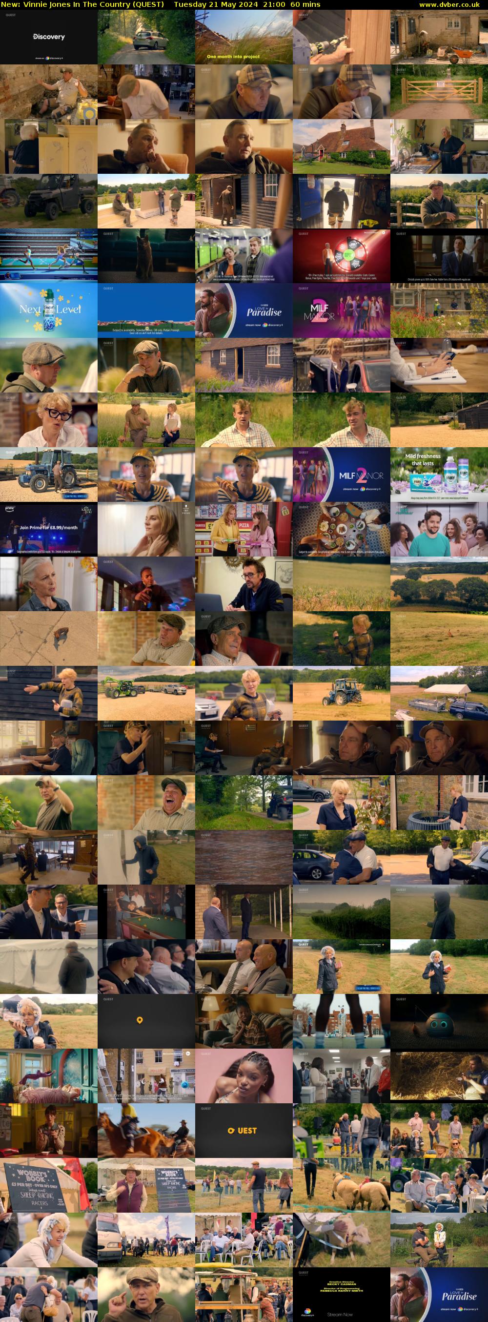 Vinnie Jones In The Country (QUEST) Tuesday 21 May 2024 21:00 - 22:00
