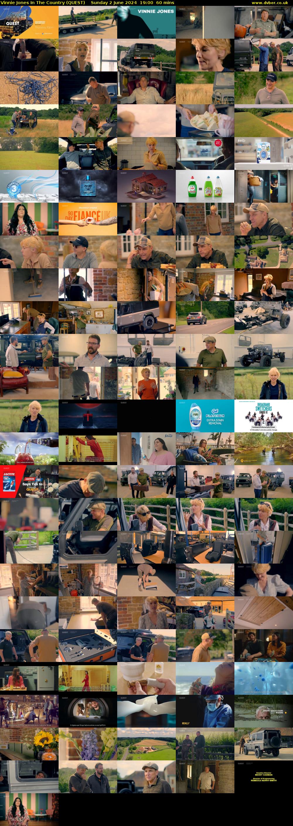 Vinnie Jones In The Country (QUEST) Sunday 2 June 2024 19:00 - 20:00