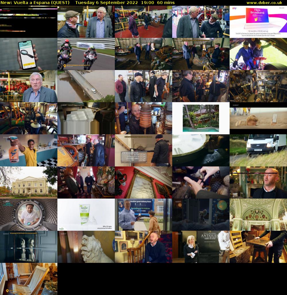 Vuelta a Espana (QUEST) Tuesday 6 September 2022 19:00 - 20:00