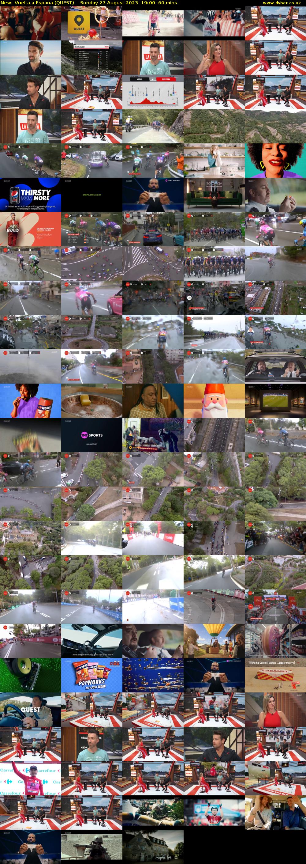 Vuelta a Espana (QUEST) Sunday 27 August 2023 19:00 - 20:00