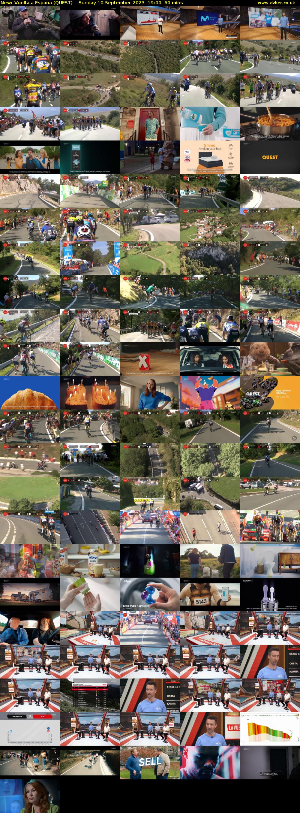 Vuelta a Espana (QUEST) Sunday 10 September 2023 19:00 - 20:00