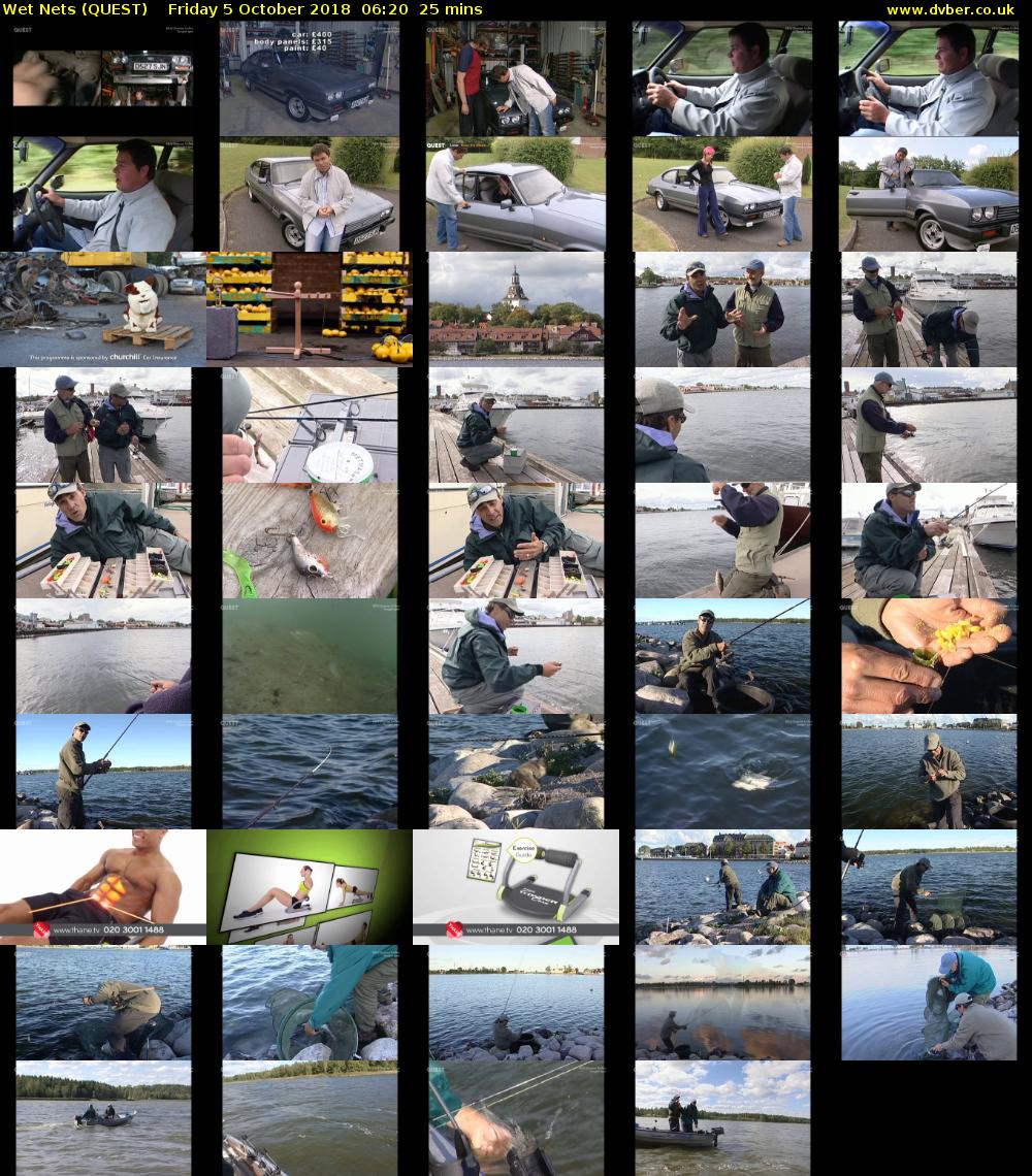 Wet Nets (QUEST) Friday 5 October 2018 06:20 - 06:45