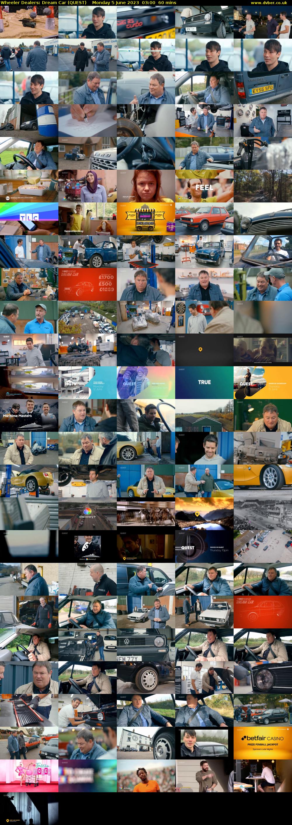 Wheeler Dealers: Dream Car (QUEST) Monday 5 June 2023 03:00 - 04:00