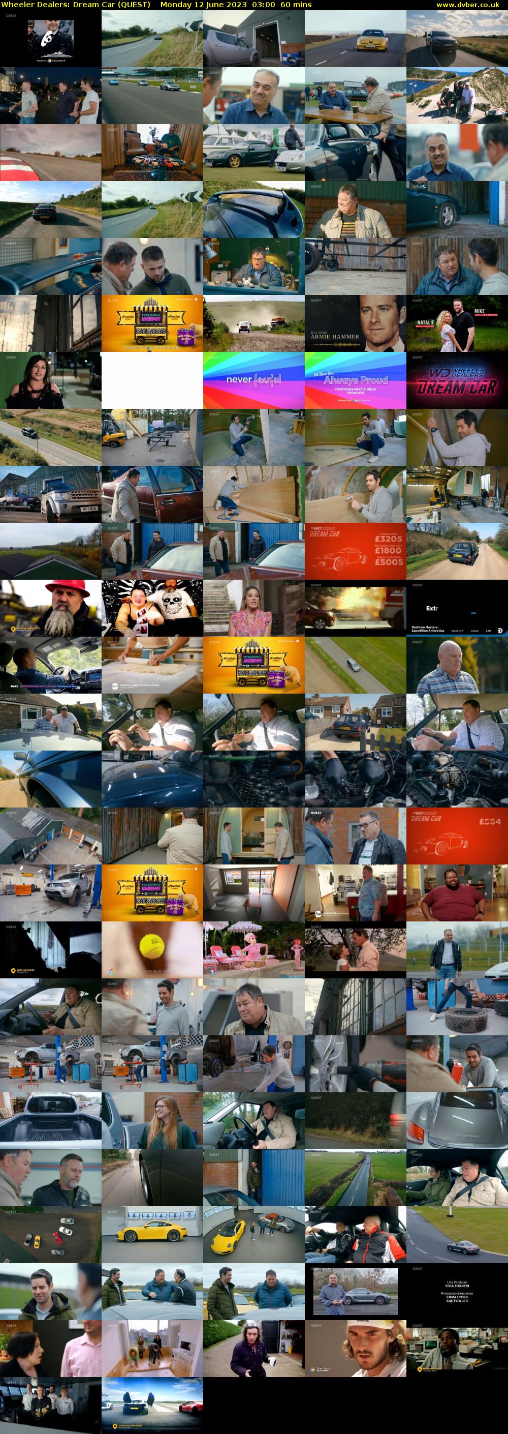 Wheeler Dealers: Dream Car (QUEST) Monday 12 June 2023 03:00 - 04:00