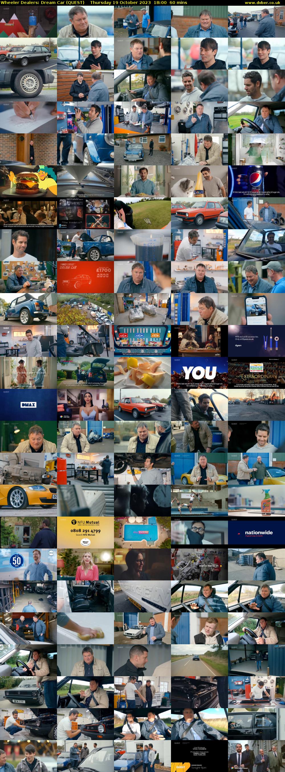 Wheeler Dealers: Dream Car (QUEST) Thursday 19 October 2023 18:00 - 19:00