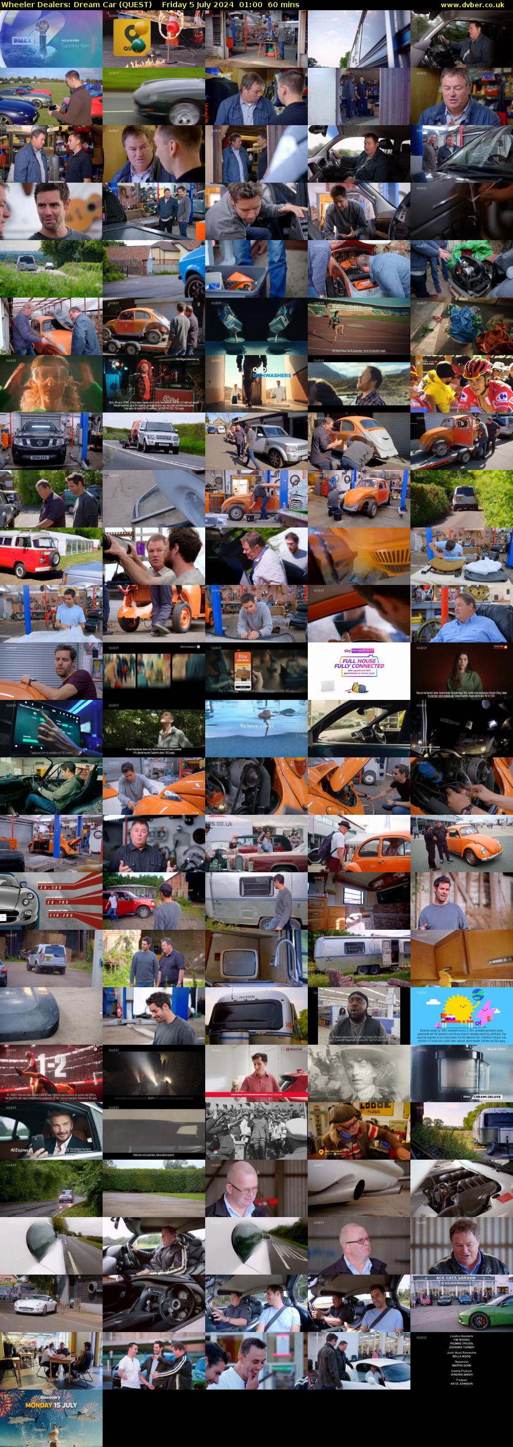 Wheeler Dealers: Dream Car (QUEST) Friday 5 July 2024 01:00 - 02:00