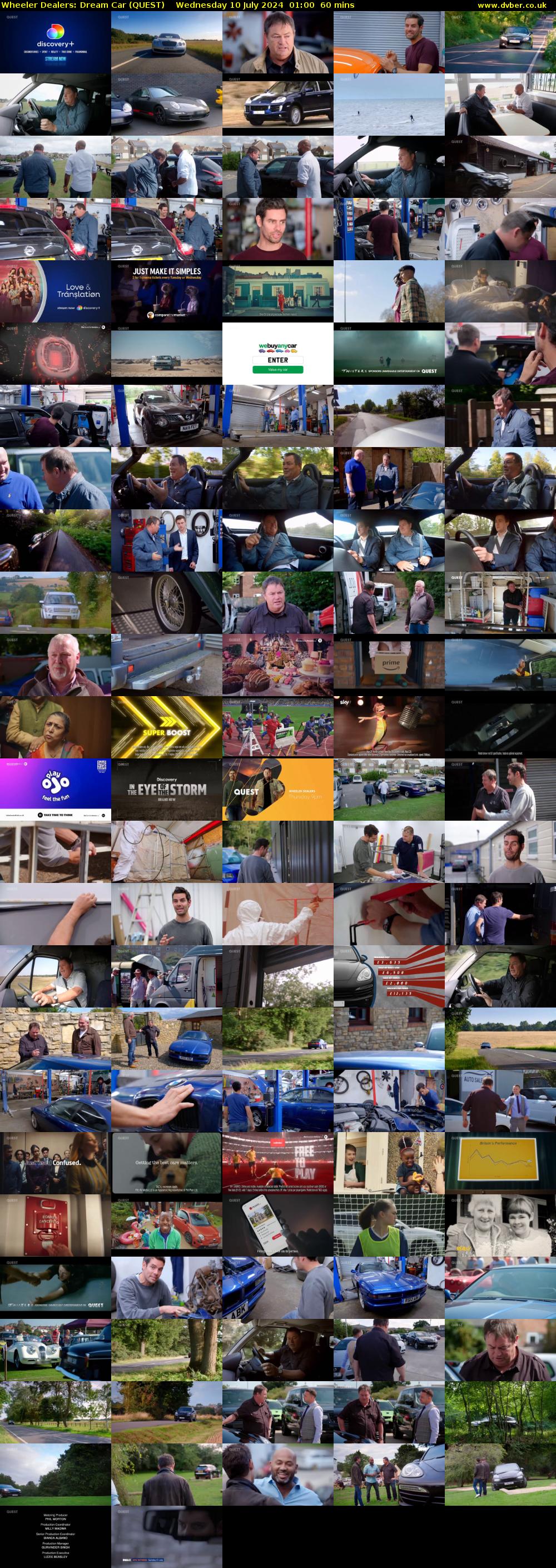 Wheeler Dealers: Dream Car (QUEST) Wednesday 10 July 2024 01:00 - 02:00