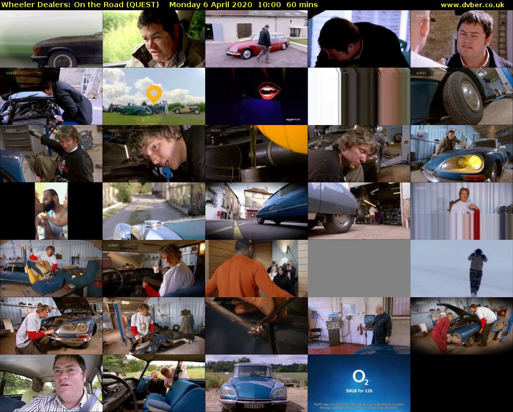Wheeler Dealers: On the Road (QUEST) Monday 6 April 2020 10:00 - 11:00